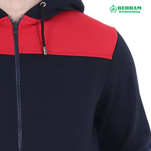 Sweat-shirts à capuche zippés 100 % coton, design personnalisé, respirants, séchage rapide, hiver, vente en gros, meilleure qualité, prix abordable, OEM - Product Image 4