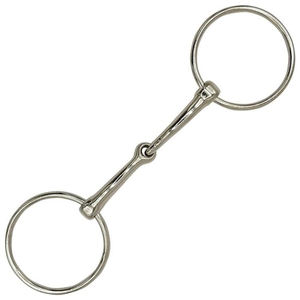 Bocados de equitación inglesa de acero inoxidable de alta calidad, ajuste cómodo, duraderos, con soporte lateral estable que previene la caída. - Product Image 1