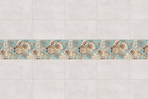 Lrish Peach Carreaux muraux en céramique 300x450mm Élégant aspect marbre beige Finition brillante Carreaux muraux Décoration murale intérieure de qualité supérieure - Product Image 6