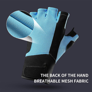 Demi-doigt Fitness exercice entraînement haltérophilie gants pour entraînement de gymnastique femmes haltérophilie gants de gymnastique - Product Image 5