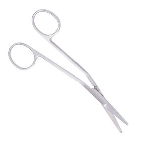 Ciseaux chirurgicaux angulaires Fomon de meilleure qualité Finition Dall Ciseaux de chirurgie à lame tranchante droite de 5.5 pouces - Product Image 4