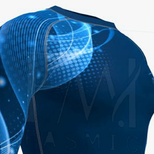 Camiseta de Protección Solar para Hombre de Calidad Superior, con Tela de Spandex/Nylon de Secado Rápido, Color y Logotipo Personalizados, Manga Larga, Talla Personalizada - Product Image 5