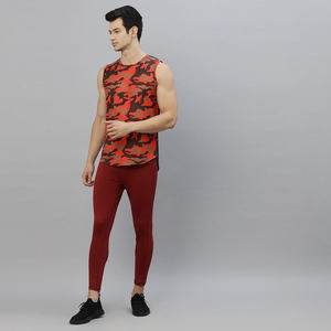 Camiseta sin Mangas Sublimada de Marca Privada OEM, Ropa de Calle Personalizada de Moda, Secado Rápido, Tela Suave, Cómoda, Informal, para Verano, 100% para Hombre - Product Image 2