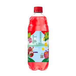 Boisson gazeuse douce Zhyvchyk Cherry avec vitamines et minéraux 0,5L PET Transparent Gold, à servir glacé - Product Image 2