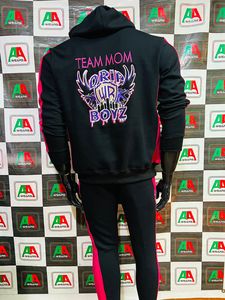 Chándal de invierno gris ligero de alta calidad para hombre, ropa de entrenamiento informal deportiva activa, opciones de maternidad de talla grande impresas - Product Image 6