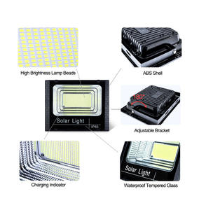 Solar Flood <b>Lights</b> with Remote 300W Solar Flood <b>Light</b> with 3 Lighting Modes <b>Timer</b> Function Dusk to Dawn - Product Image 1