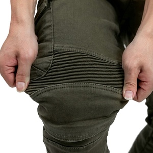 D-Ride Moto Warm Durable Armored Protective Biker Jeans para hombres Rodillas acanaladas Almohadillas extraíbles Transpirable Secado rápido Todas las estaciones - Product Image 3