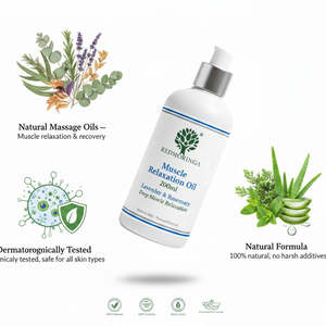 Huile de Base pour Relaxation Musculaire Profonde 200ml Formule Naturelle OEM Marque Privée Italie RedMoringa - Product Image 3