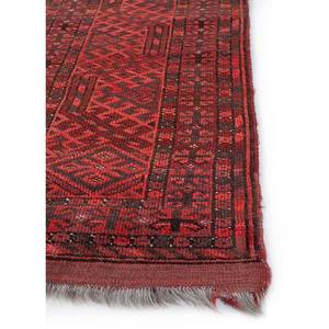 Alfombras de Lana Anudadas a Mano Nuray en Rojo y Naranja con Patrón Geométrico para Uso Doméstico - Pae-4149 para Sala de Estar, Dormitorio, Uso Juvenil - Product Image 4