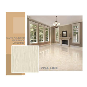 เครื่องตกแต่งคุณภาพสูงพอร์ซเลนนาโนขัดเงาขนาด600x600มม. กระเบื้องปูพื้นบ้านหินอ่อนดูละลายเกลือกระเบื้อง - Product Image 5