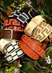 Cinturón de piel de polo cosido a mano personalizado para montar a caballo, diseño elegante con hebilla de aleación más resistente, venta al por mayor - Product Image 3