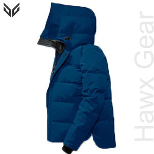 แจ็กเก็ตบุเข้ารูปสำหรับผู้ชายแบบมืออาชีพผ้าแคนวาสปรับแต่งได้สำหรับฤดูหนาวกลางแจ้ง - Product Image 3