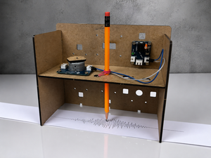 Kit de robotique STEM de niveau 5 : Robot dessinateur avec capteur ultrasonique, plateforme de voiture pour la mesure de distance et carte de commande de moteur - Product Image 2