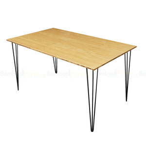 โต๊ะทำงานไม้ไผ่ดีไซน์มินิมอล BFHB005 ขนาด 80x140 ซม. - Product Image 5