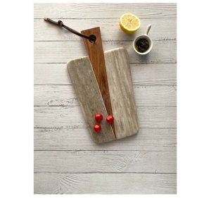 Prix d'usine en gros, plateau en bois de bambou personnalisé avec logo, plateau de service pour fromage, exportateur en gros dans le monde entier - Product Image 1