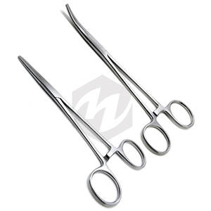 Pince hémostatique Rankin Crile droite et incurvée 6.25 "pinces chirurgicales chirurgicales de qualité supérieure pince hémostase Instruments médicaux - Product Image 1