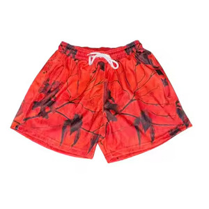 OEM Logo personnalisé Short de survêtement ample d'été pour hommes avec poche arrière pour téléphone Jogger Stretch Gym Fitness Men Mesh Shorts - Product Image 1