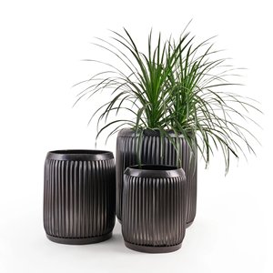 Mango de maceta de flores ecológico de hierro galvanizado creativo Simple para el hogar jardín balcón Patio decoración macetas personalizables - Product Image 5
