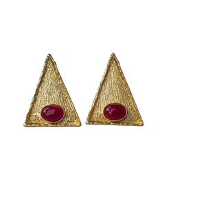 Pendientes de Lujo con Cuentas al por Mayor, Venta al por Mayor de Pendientes Pequeños de Latón con Cuentas Azules de la India, Joyería de Lujo, Pendientes de Regalo para Niñas - Product Image 2