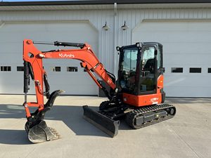 Mini-excavatrice hydraulique compacte Kubota U35-4 de 3,5 tonnes, à bras de rotation zéro, sur chenilles, équipement de construction à vendre - Product Image 2
