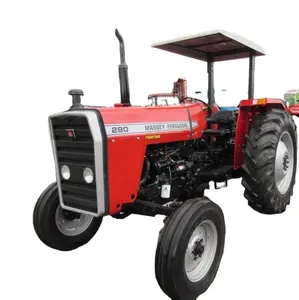 Massey Ferguson-maquinaria agrícola, Tractor de granja usado, 85hp, entrega rápida, disponible en venta