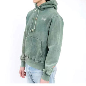 Sweats à capuche grande taille pour hommes 100% coton respirant et quantité minimale de commande bas pour l'hiver à des prix abordables - Product Image 1