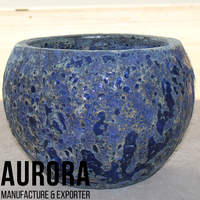 Pot de fleurs en céramique vietnamienne de style européen pour la décoration de la maison et du jardin, logo personnalisé, emballage à marque privée disponible