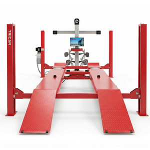 Alineadora de Llantas de Gran Venta Tricar Combo de Alineación Automotriz para Reparación de Neumáticos Alineación 3D de Cuatro Ruedas con <span class=keywords><strong>Elevador</strong></span> de Coches Hidráulico de 4 Postes - Product Image 1
