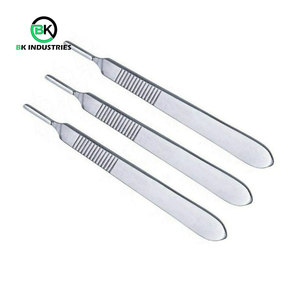 Manche de scalpel chirurgical de haute qualité pour la chirurgie vétérinaire et humaine, manche de scalpel léger en acier inoxydable - Product Image 4