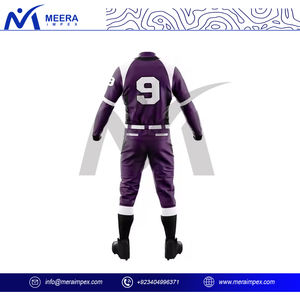 Uniforme de béisbol ligero personalizado para hombre, Conjunto de jersey y pantalones con botones, ropa deportiva de béisbol OEM para equipos profesionales y clubes - Product Image 4
