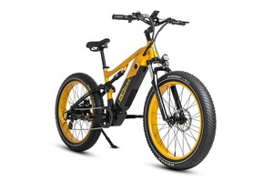 Bicicleta Eléctrica Apex con Suspensión Completa y Neumáticos Anchos de 1000W - Product Image 4