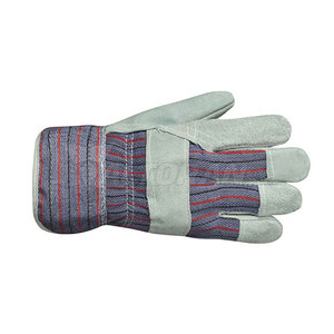 Gants de travail en cuir léger respirant de haute qualité pour hommes avec logo personnalisé Gants de sécurité à bas prix - Product Image 5