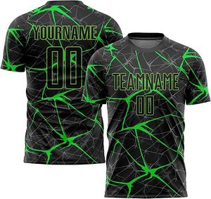 Camiseta de Fútbol Totalmente Personalizada al por Mayor para Hombre, Nuevo Estilo de Moda, Ropa Deportiva Antiarrugas, Camiseta de Fútbol con Impresión Personalizada - Product Image 3