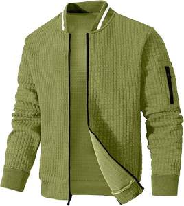 Chaqueta Bomber Unisex Ligera Cortavientos Informal Ropa de Calle Chaqueta de Moda con Cierre para Hombre y Mujer - Product Image 5