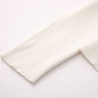 Pull en maille chenille brodé grec de qualité supérieure, automne, uni, décontracté, boutonné, manches longues, anti-plis, col en V, coupe courte, 2026