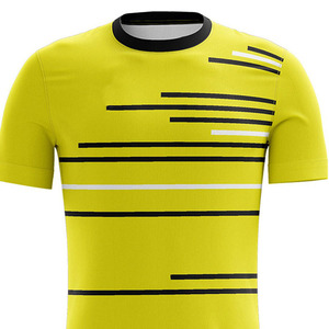 เสื้อสตรีทแวร์ทรงบ็อกซี่คุณภาพสูง พิมพ์ลายกราฟิกแบบซับลิเมชั่น ทรงโอเวอร์ไซส์ ครอป พร้อมบริการพิมพ์ชื่อ เสื้อฟุตบอลสไตล์เรโทรสำหรับผู้ชาย แบบสั่งทำพิเศษ - Product Image 3