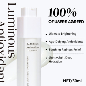 Loción Hidratante, Calmante y Antienvejecimiento Blanqueadora de Marca Privada BLIW, Unifica el Tono de la Piel, Hidratante Facial, Emulsión Antioxidante Luminosa - Product Image 3