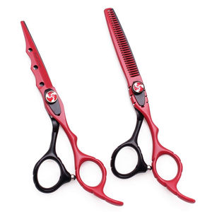 Ciseaux de coupe de cheveux professionnels 6.0 ciseaux de beauté en acier inoxydable pour l'amincissement et la texturation - Product Image 1