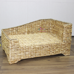 Artex Dong Thap Factory, jacinto de agua tejido a mano, casa para mascotas ecológica, acogedora casa para mascotas pequeñas y uso en interiores - Product Image 5