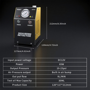 Sd302 Solary Hot Bán xe khói máy chất lượng cao với giá tốt nhất xe khói Leak Detector Tester động cơ <span class=keywords><strong>Analyzer</strong></span> - Product Image 5