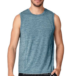 Camisetas sin mangas para hombre más vendidas hechas en Pakistán, camiseta sin mangas con estampado personalizado de alta calidad, ropa de gimnasio, cómodo servicio OEM 2025 - Product Image 6