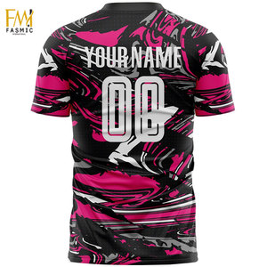 Jersey de fútbol profesional para hombre al por mayor, ropa deportiva de fútbol juvenil multicolor personalizada para adultos - Product Image 3