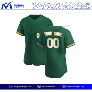 Vente en gros de maillots de baseball personnalisés boutonnés respirants à séchage rapide uniformes d'équipe vêtements de sport pour les tenues de ligue, d'entraînement et de club - Product Image 2