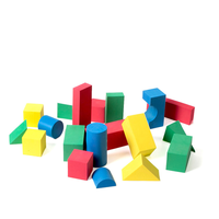 Juguete Educativo U.S.L. Modelo C2003B01 Bloques de Espuma EVA Unisex, Juego de 36 Piezas para Construir Edificios Modernos, para Edades de 0 a 24 Meses