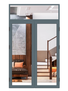 Perfiles de aluminio de larga duración de la serie 6000 Directo de fábrica para puerta plegable personalizada con sistema resistente al fuego - Product Image 4