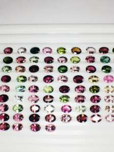 Piedra preciosa suelta de turmalina múltiple Natural AAA de excelente calidad, hermoso tamaño de 8*6mm para fabricación de joyas, certificado IGI - Product Image 5