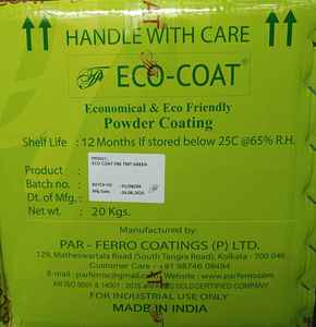 Poudre époxyde collée par fusion de revêtement de poudre du vert FBE de TMT pour l'anti protection de corrosion d'armature et d'acier structurel - Product Image 3