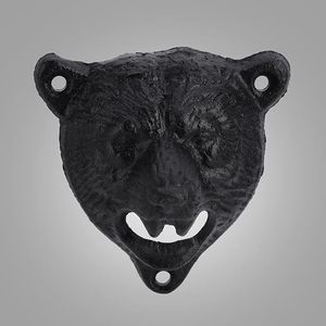 Abrebotellas de hierro fundido artesanal con acabado antiguo, perfecto para bares al aire libre, restaurantes y decoración rústica de granja - Product Image 1