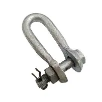Herrajes de Enlace para Líneas de Transmisión, Grilletes Galvanizados Personalizados OEM para Cadenas de Aisladores - Product Image 3