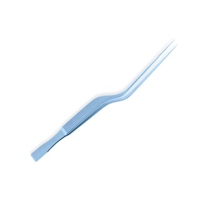 Pinzas de Sutura Castroviejo Personalizadas para Instrumentos Médicos, Recubiertas de Titanio Azul, Acero Inoxidable, 4 Pulgadas, Punta Afilada de 0.3 mm, Duraderas - Product Image 2